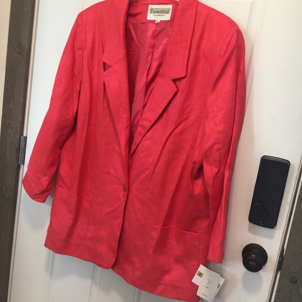 Essential Elements VINTAGE Blazer Jacket NEW W TA… - image 3